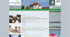 Desktop Screenshot of hettingen.de